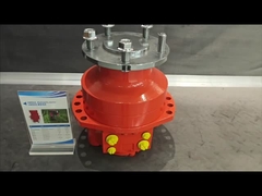 HMCR03 มอเตอร์ลูกสูบไฮดรอลิกแรงดันสูงเสียงรบกวนต่ำสำหรับรถตักแบบลื่นไถล