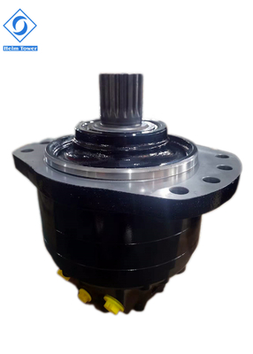 MS05 MSE05 มอเตอร์ไดรฟ์ไฮดรอลิกเสียงรบกวนต่ำการเปลี่ยน Poclain แรงบิดสูง
