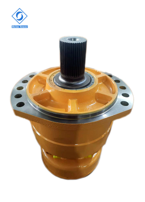 Skid Steer Loader มอเตอร์ขับเคลื่อนไฮดรอลิกความเร็วต่ำ 1386 - 2307 NM แทนที่ Rexroth Type
