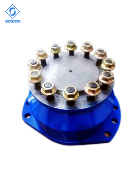 เครื่องยนต์ปิสตองไฮดรอลิกเหล็กเหล็กเหล็ก Poclain MS11 100 - 125r/min