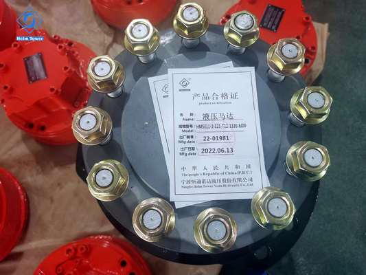 เครื่องยนต์ไฮดรอลิกประเภทอุตสาหกรรม 100-125 r/min พร้อมการออกแบบตามความต้องการ