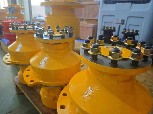 HELM TOWER ทอร์ค ความเร็วต่ํา 0-220 R/min มอเตอร์พิสตันไฮดรอลิก สําหรับอุปกรณ์ก่อสร้าง