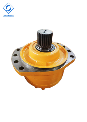 25 MPa MS Poclain มอเตอร์ไฮดรอลิกแรงบิดสูง MSE08 สำหรับ Bobcat