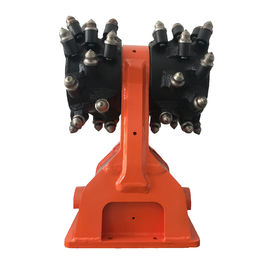 เครื่องบดกลองแนวดิ่งไฮดรอลิกร็อคโม่ HDC18 สำหรับรถขุด Hyundai / Volvo
